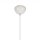 Suspension Blanc Métal rond Design moderne