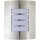 Applique murale dext&eacute;rieur argent&eacute;e OSLO H:29cm acier inoxydable E27
