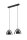 Lampe &agrave; suspendre m&eacute;tal 2flmg E27 &eacute;l&eacute;gant loft cuisine