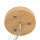 Lampe à suspendre bois chêne verre 3-flmg Ø47cm cuisine