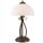 Lampe de table Marron Métal rond Lampe rustique
