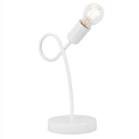 Lampe de table en m&eacute;tal &Eacute;clairage blanc...