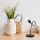 Lampe de table MADALYNN Noir Moderne H:32cm Métal