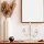 Lampe de table Shabby Blanc Métal H:36cm Rustique