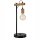 Lampe de table noire en bois 56cm polyvalente AMIDA