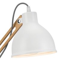 Lampe de bureau moderne Lampe de travail en bois 44cm