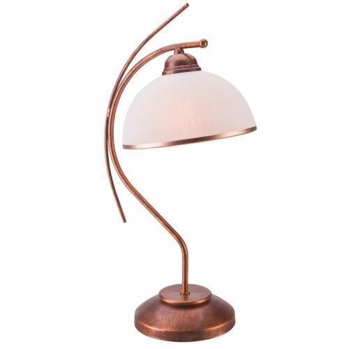 Elégante lampe de table KALONA brun Art Nouveau 49cm