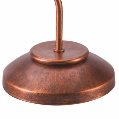Elégante lampe de table KALONA brun Art Nouveau 49cm