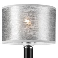 Lampe de table Moderne Gris Tissu H:33cm DENIRA
