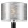 Lampe de table Moderne Gris Tissu H:33cm DENIRA