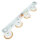 Plafonnier Blanc Bois 4-flmg Moderne Lampe