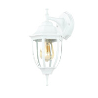 Lampe dextérieur rustique aluminium verre Lanterne...
