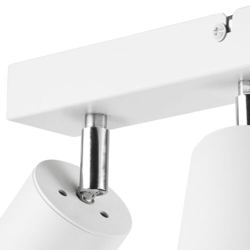 Plafonnier blanc Aluminium 3-flmg Moderne
