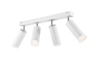 Pratique Spot CHEYANNE Blanc allong&eacute; Aluminium