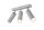 Plafonnier Lampe Argent Aluminium Int&eacute;rieur