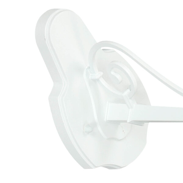 Lampe murale dextérieur BREST Lanterne de jardin blanche résistante aux intempéries