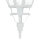 Lampe murale dextérieur BREST Lanterne de jardin blanche résistante aux intempéries