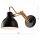 Bois Noir Spot Moderne polyvalent TIASIA Lampe