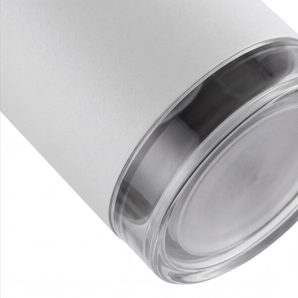 Spot Luminaire Blanc Aluminium rond polyvalent BALIA