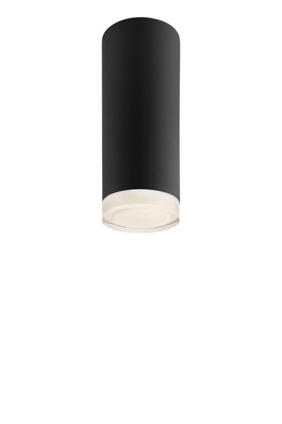 Spot Lampe dintérieur Noir rond polyvalent