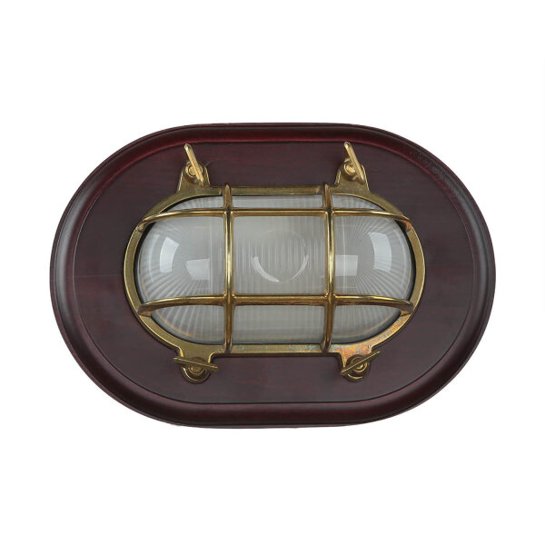 Applique murale LED bois laiton 3000K Maritim Flur
