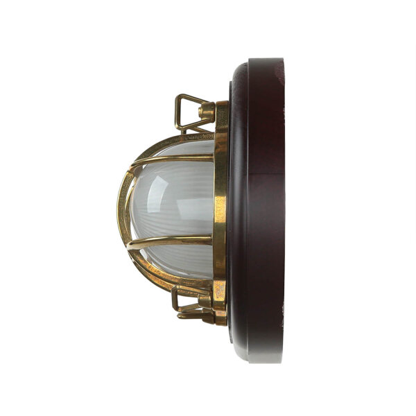 Applique murale LED bois laiton 3000K Maritim Flur