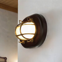 Applique murale LED bois laiton 3000K Maritim Flur