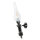 Lampe murale de style GRETA chrome Art Nouveau salle de bain couloir