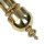 Applique murale de style GRETA laiton verre antique