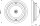 Applique LED laiton chromé ronde design maritime