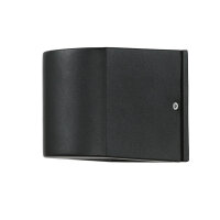 Luminaire extérieur noir IP44 Up Down aluminium...