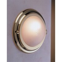 Applique en laiton LED Ø26cm 3000K couloir salle...