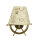 Lampe murale maritime laiton barre à roue VELIERO