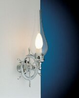 Applique en laiton chrom&eacute; Maritim Badezimmer