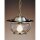Lampe à suspendre table à manger laiton verre Ø26cm Maritim