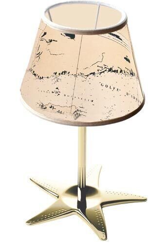 Noble lampe de table MIRENA Maritim H:40cm laiton
