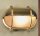 Applique murale ext&eacute;rieure LED Lampe de bateau laiton verre IP54