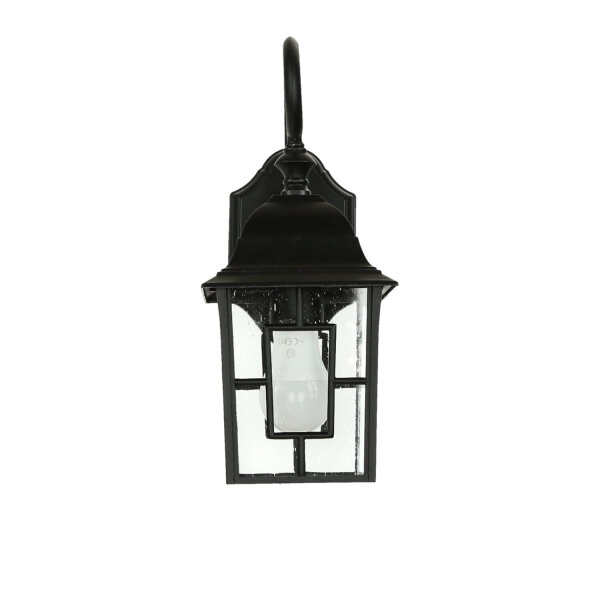 Applique murale dextérieur LED Hoflicht Lanterne Lübeck noire