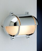 Lampe murale extérieure chrome Maritim IP54...