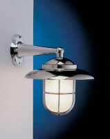 Applique murale extérieure chrome laiton IP43...