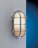 Applique murale extérieure LED chrome en laiton...
