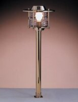 Robuste lampe dallée laiton IP43 H:70cm...