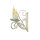 Applique murale Blanc 2-flmg floral