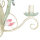 Applique murale Blanc 2-flmg floral