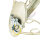 Applique murale Blanc 2-flmg floral