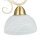 Applique murale AURORA WHITE en blanc shabby