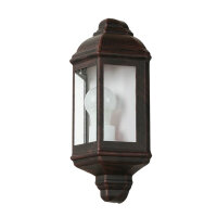 Lampe de bateau Applique extérieure Noir Marron...