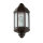 Lampe de bateau Applique extérieure Noir Marron LIVORNO