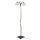Lampe sur pied KORFU en laiton antique 2flmg