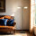 Lampe sur pied KORFU en laiton antique 2flmg
